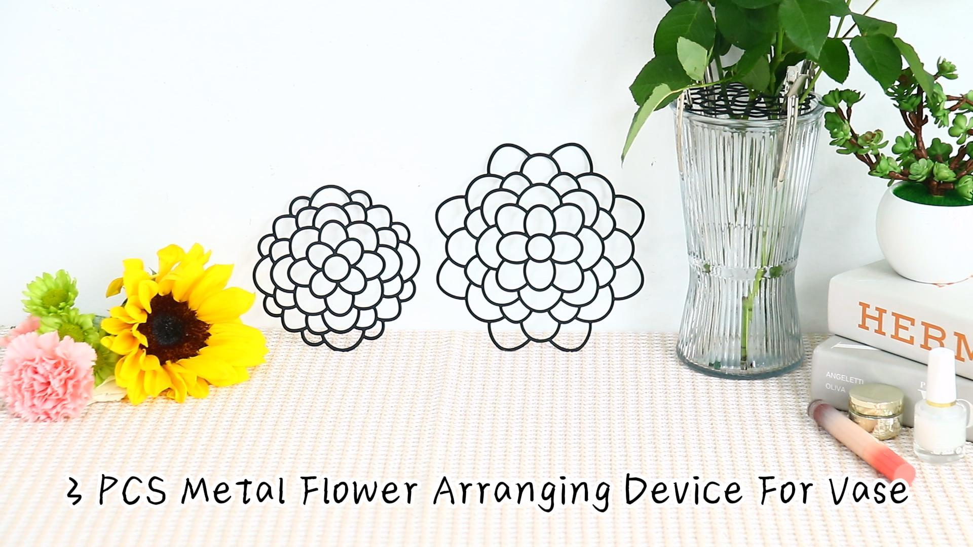Amazon.com: KOYILTD 3 Pcs Metal Flower Frog for Vase, Blossom Grid